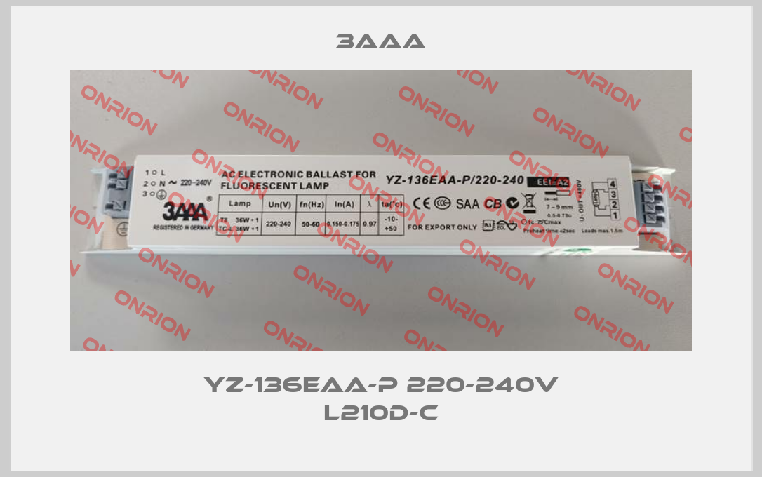 YZ-136EAA-P 220-240V L210D-C-big