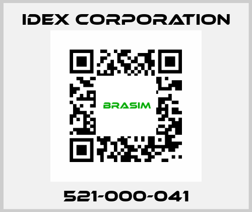 521-000-041 IDEX Corporation