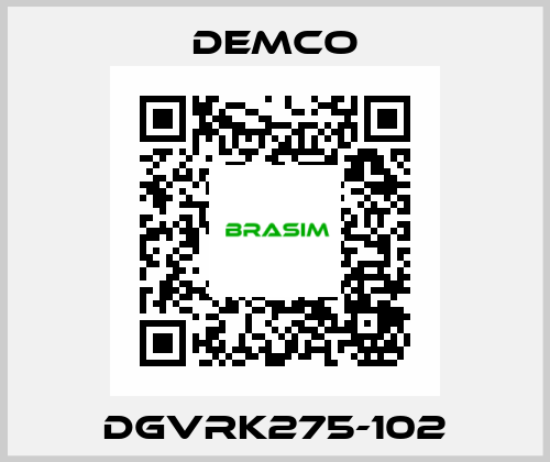 DGVRK275-102 Demco