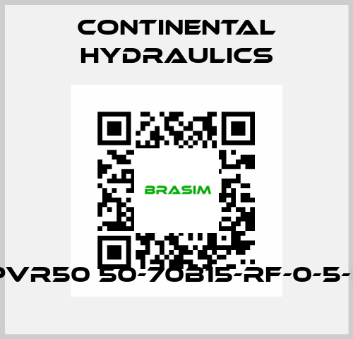 PVR50 50-70B15-RF-0-5-L Continental Hydraulics