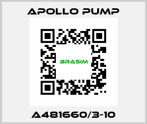 A481660/3-10 Apollo pump