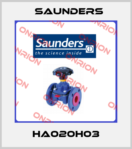 HA020H03 Saunders