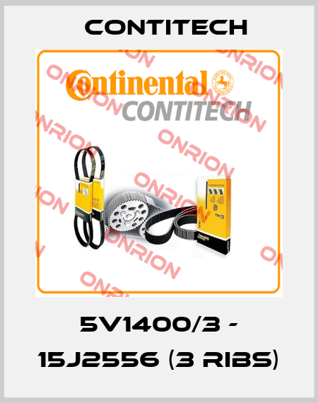 5V1400/3 - 15J2556 (3 ribs) Contitech