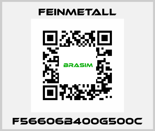 F56606B400G500C FEINMETALL