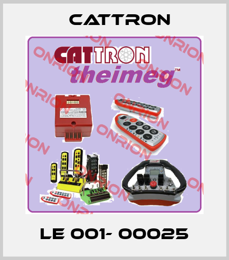 LE 001- 00025 Cattron