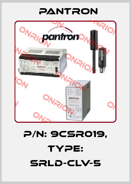 p/n: 9CSR019, Type: SRLD-CLV-5 Pantron