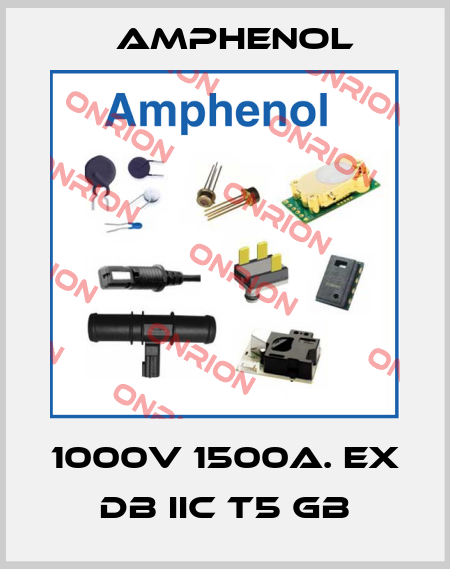 1000V 1500A. Ex db IIC T5 Gb Amphenol