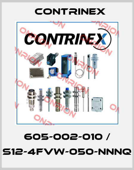 605-002-010 / S12-4FVW-050-NNNQ Contrinex