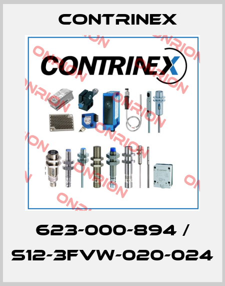 623-000-894 / S12-3FVW-020-024 Contrinex