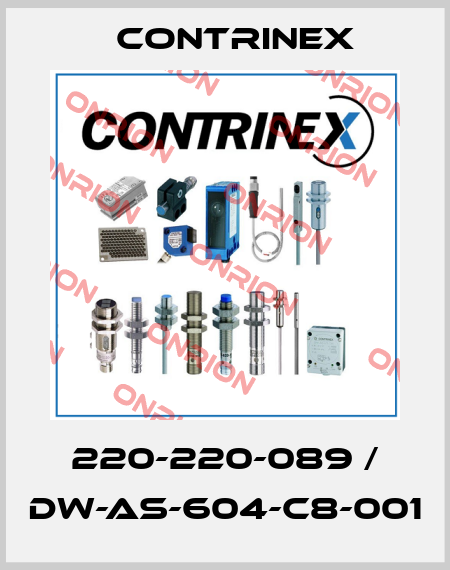 220-220-089 / DW-AS-604-C8-001 Contrinex