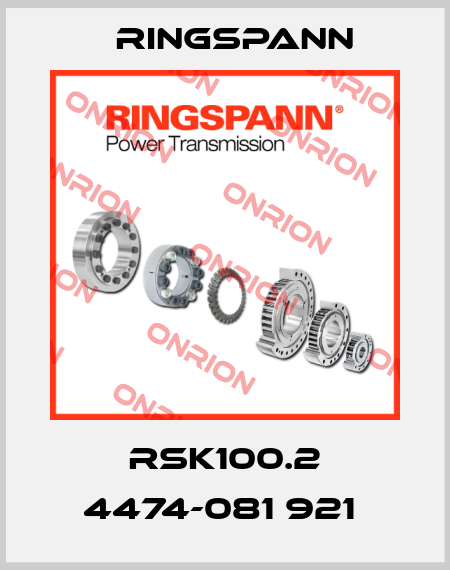 RSK100.2 4474-081 921  Ringspann