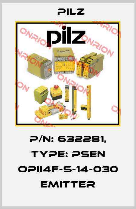 p/n: 632281, Type: PSEN opII4F-s-14-030 emitter Pilz