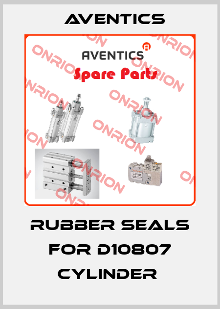 RUBBER SEALS FOR D10807 CYLINDER  Aventics