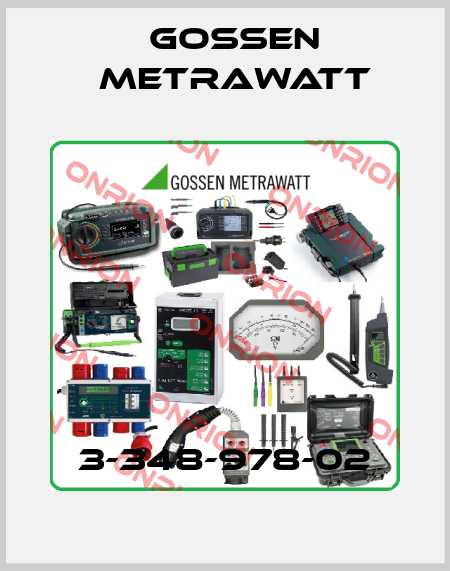3-348-978-02 Gossen Metrawatt