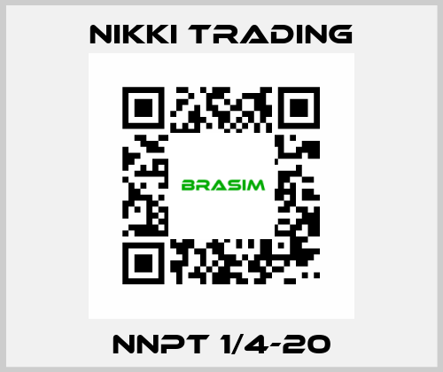 NNPT 1/4-20 NIKKI TRADING