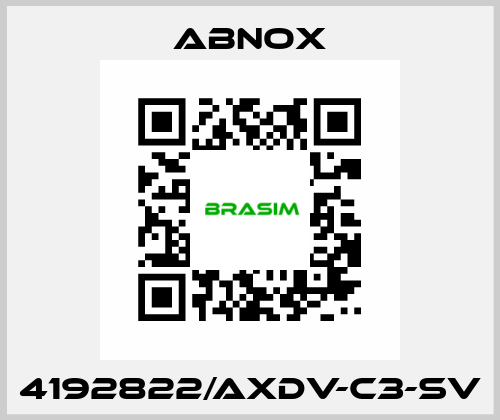 4192822/AXDV-C3-SV ABNOX