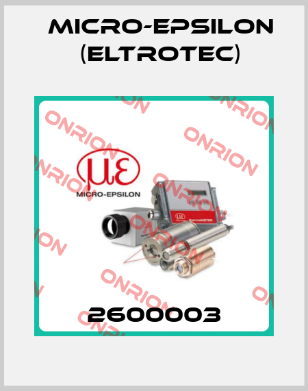 2600003 Micro-Epsilon (Eltrotec)