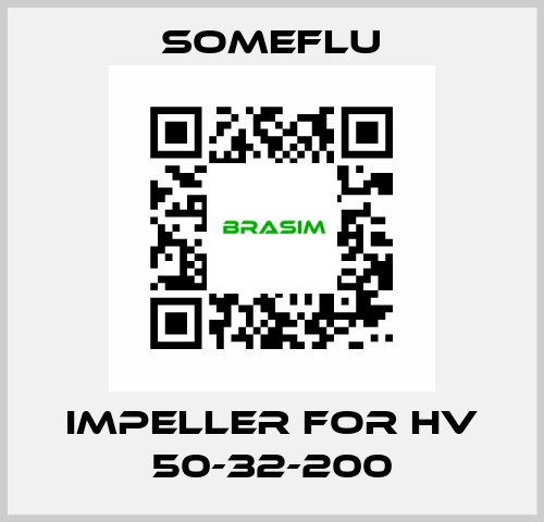 IMPELLER for HV 50-32-200 SOMEFLU