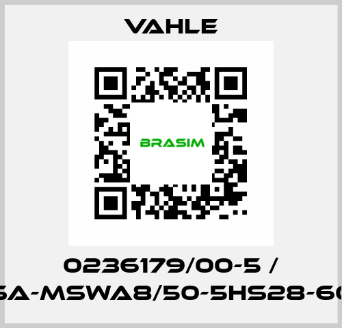 0236179/00-5 / SA-MSWA8/50-5HS28-60 Vahle