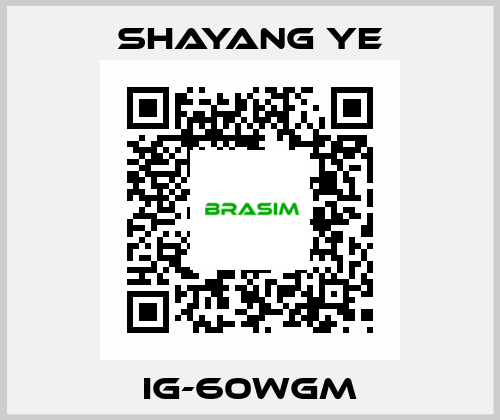 IG-60WGM SHAYANG YE