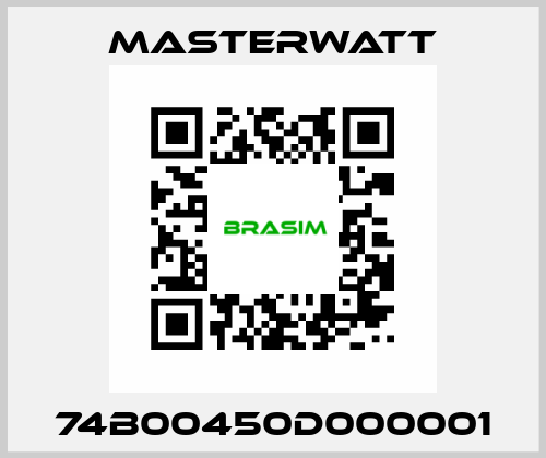 74B00450D000001 Masterwatt