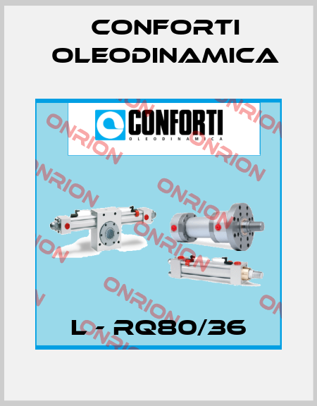 L - RQ80/36 Conforti Oleodinamica