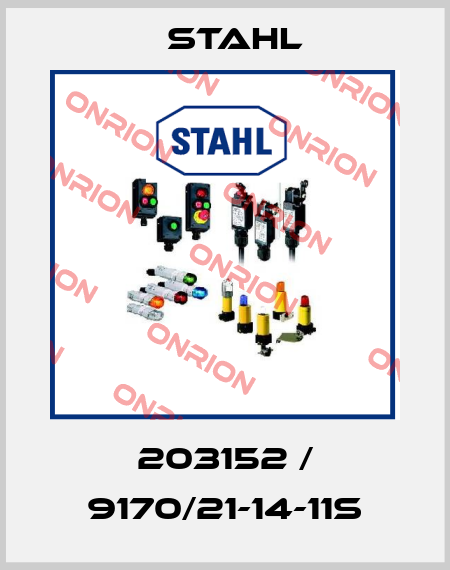 203152 / 9170/21-14-11S Stahl