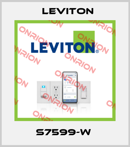 S7599-W  Leviton