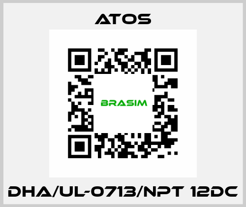 DHA/UL-0713/NPT 12DC Atos