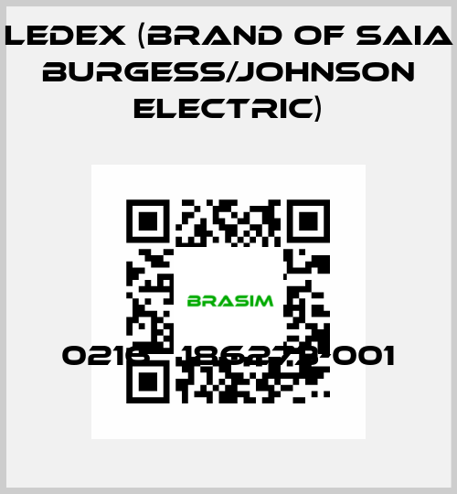 0216   186273-001 Ledex (brand of Saia Burgess/Johnson Electric)