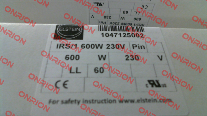 IRS/1 (= IRS) 600 W 230 V-big