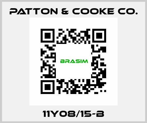 11Y08/15-B Patton & Cooke Co.