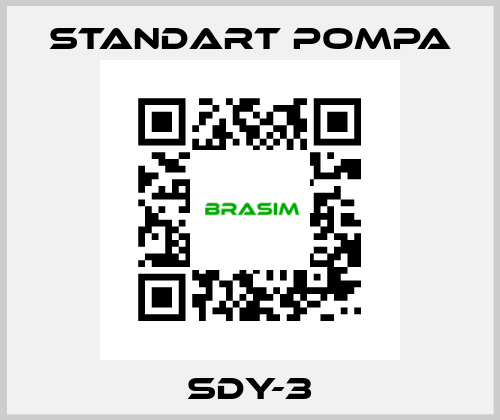 SDY-3 STANDART POMPA