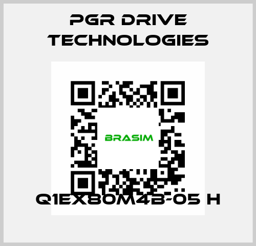 Q1EX80M4B-05 H PGR Drive Technologies