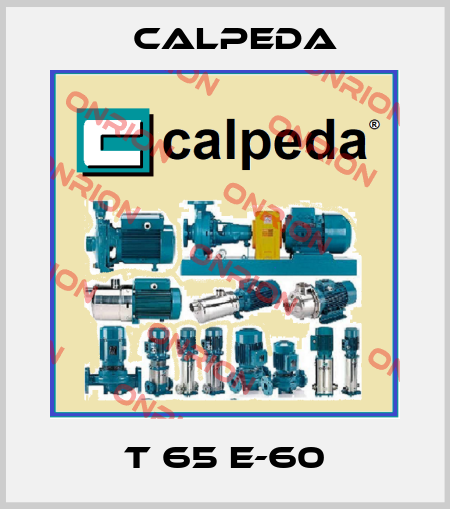 T 65 E-60 Calpeda