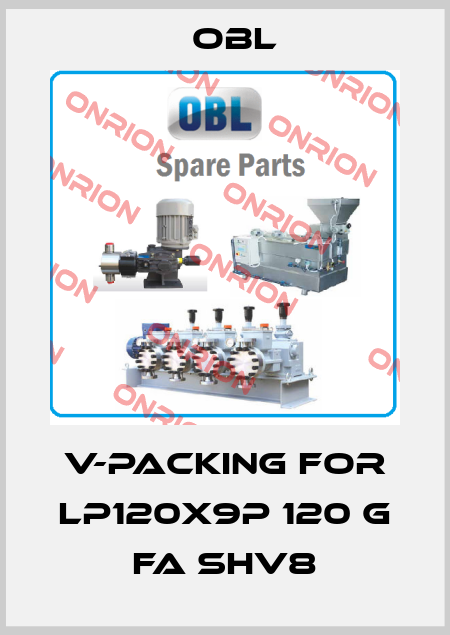 V-packing for LP120X9P 120 G FA SHV8 Obl