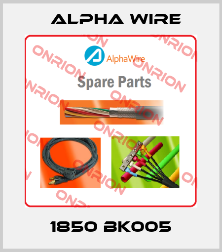1850 BK005 Alpha Wire