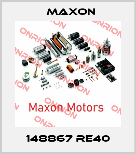148867 RE40 Maxon
