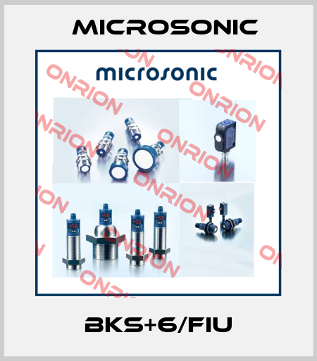 bks+6/FIU Microsonic