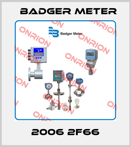 2006 2F66 Badger Meter