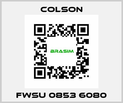 FWSU 0853 6080 Colson