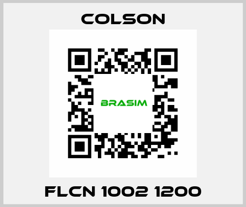 FLCN 1002 1200 Colson