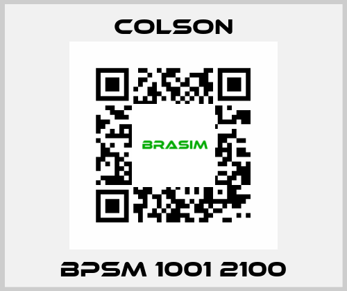 BPSM 1001 2100 Colson