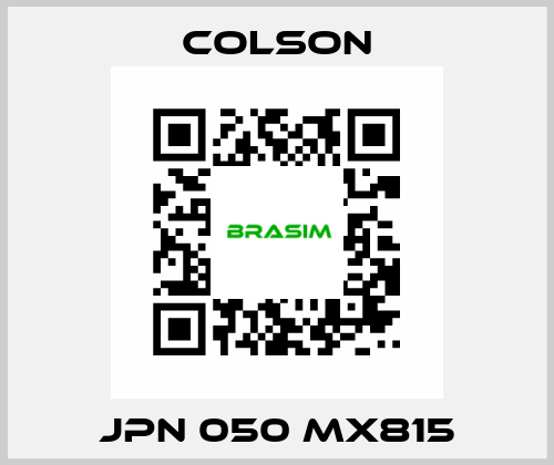 JPN 050 MX815 Colson