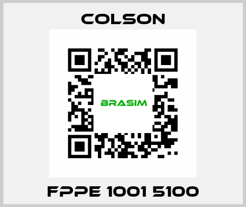 FPPE 1001 5100 Colson