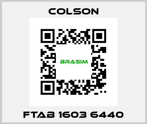 FTAB 1603 6440 Colson