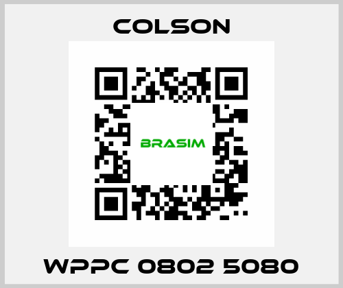 WPPC 0802 5080 Colson