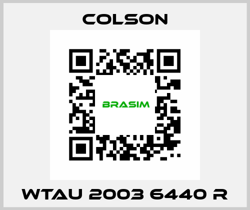 WTAU 2003 6440 R Colson