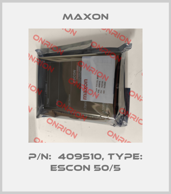 P/N:  409510, Type: ESCON 50/5-big