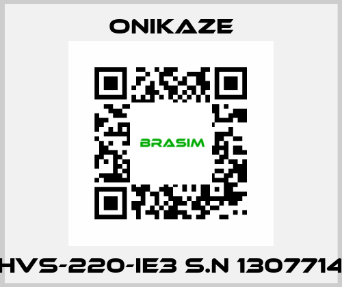 HVS-220-IE3 S.N 1307714 Onikaze